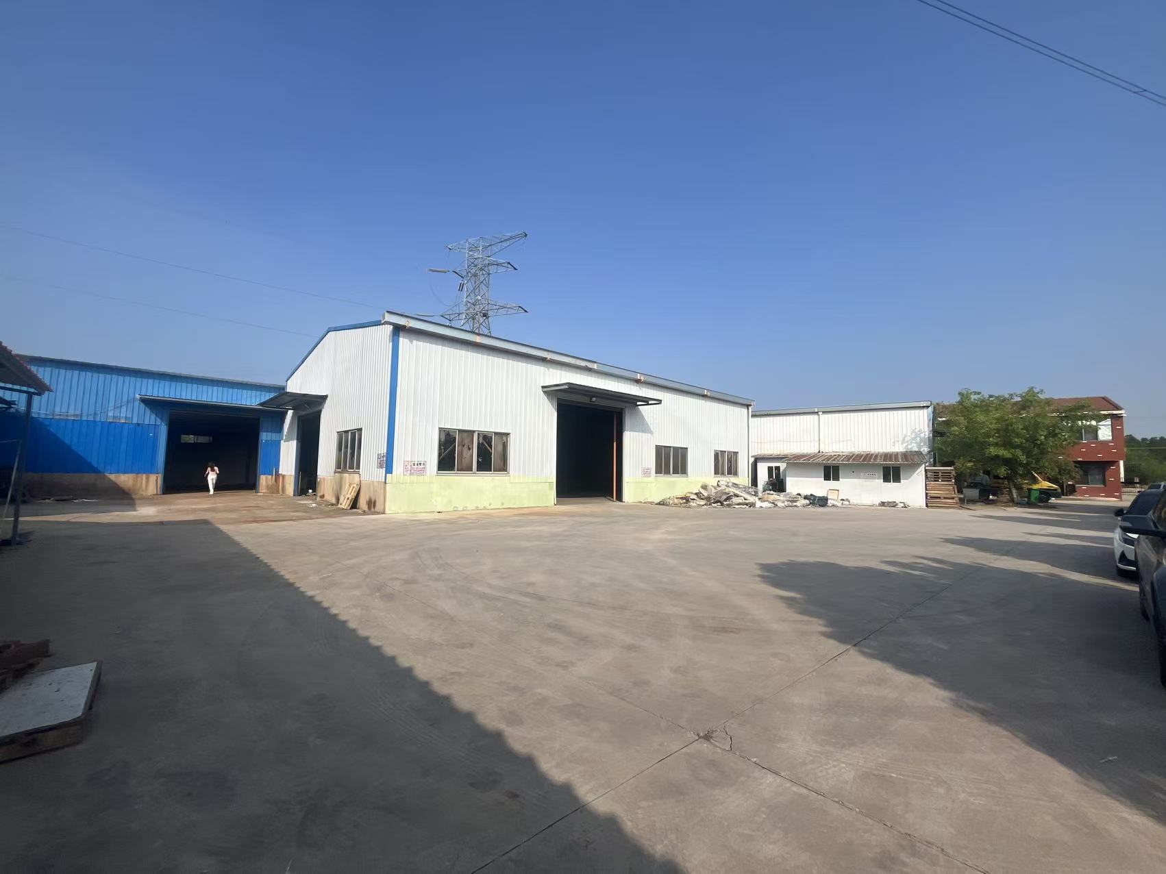 （房东直租）黄陂新十公路独门独院钢构厂房 优价出租